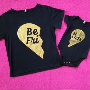 Mommy and Me Best Friends matching tshirts